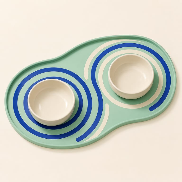 Ripple Arc Feeding Mat